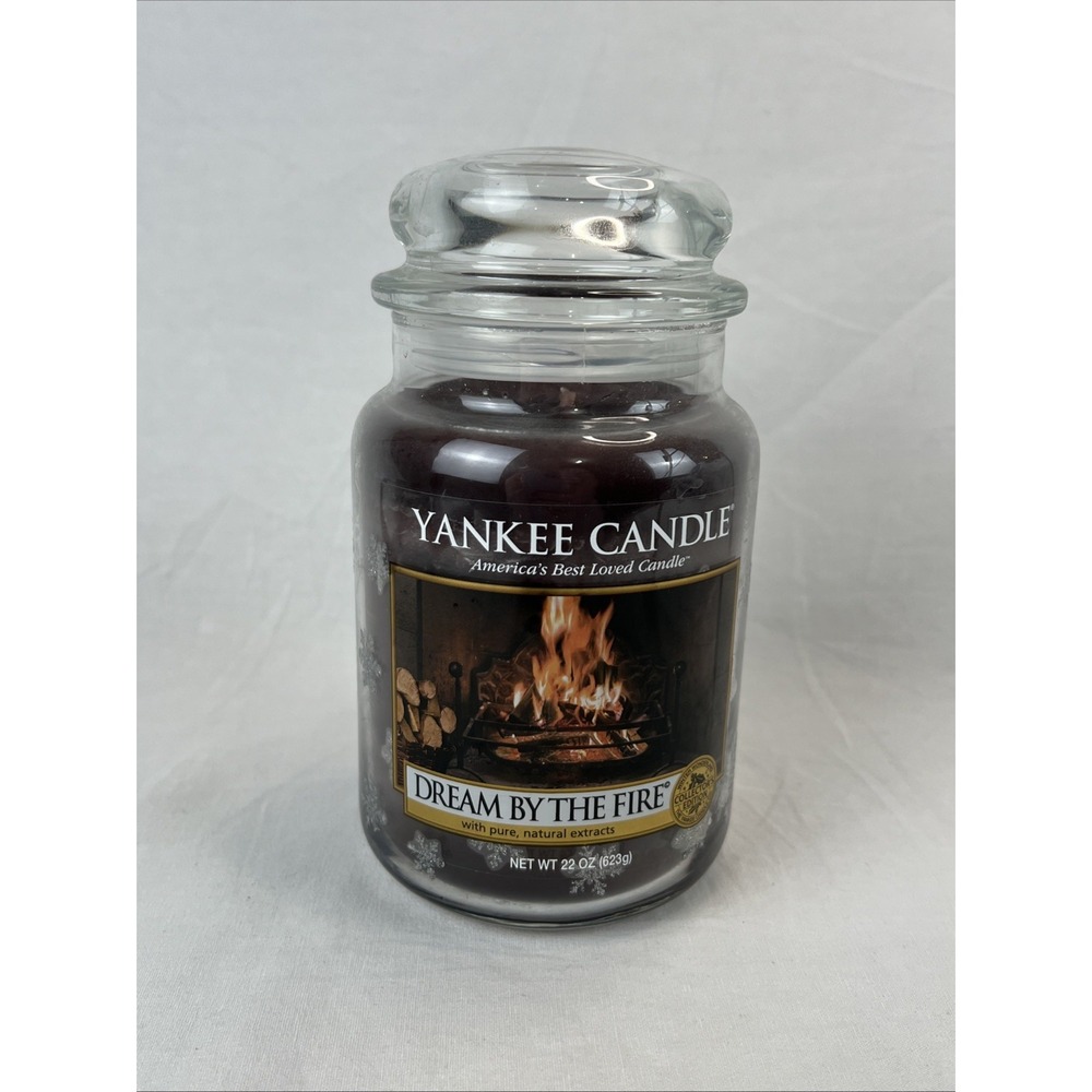 YANKEE Candle 22 oz Dream By The Fire In A Winter Wonderland Collectors Edition